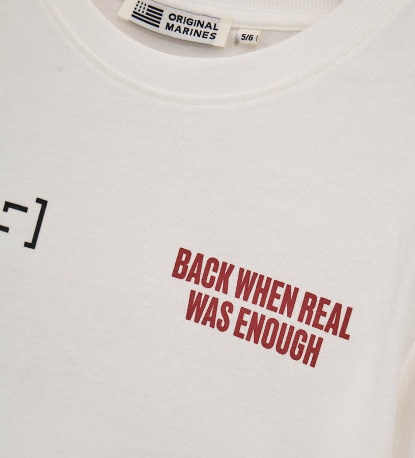 Warm cotton t-shirt