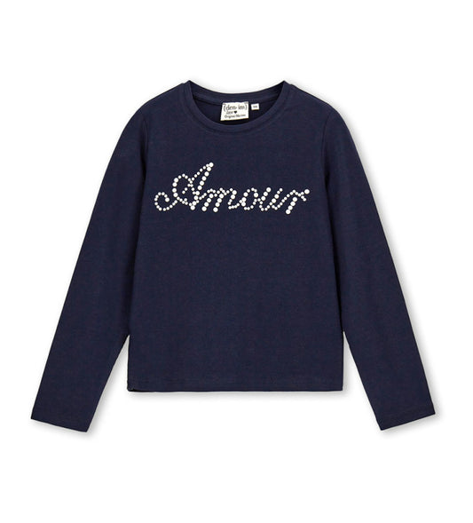 t-shirt with pearls