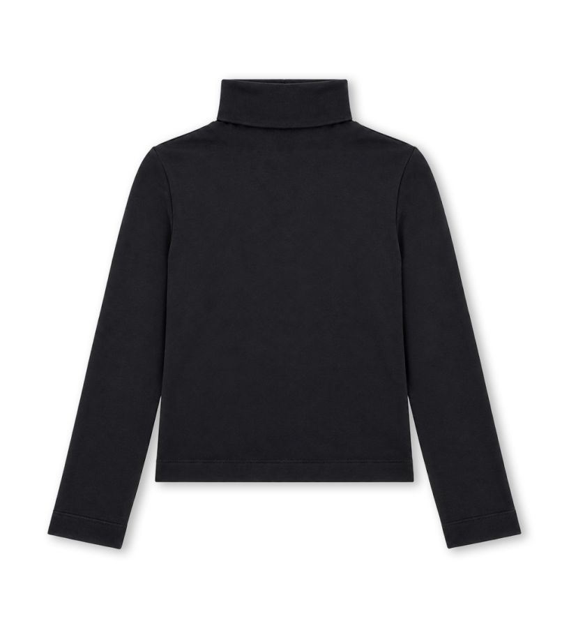 High neck t-shirt