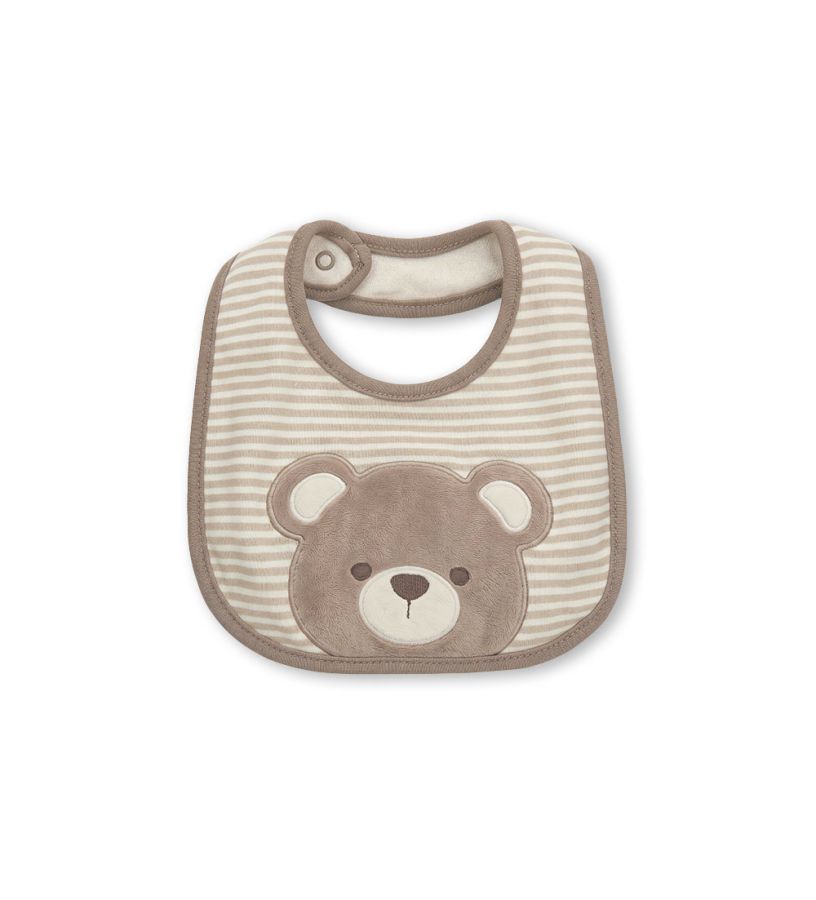 Bib with embroidery
