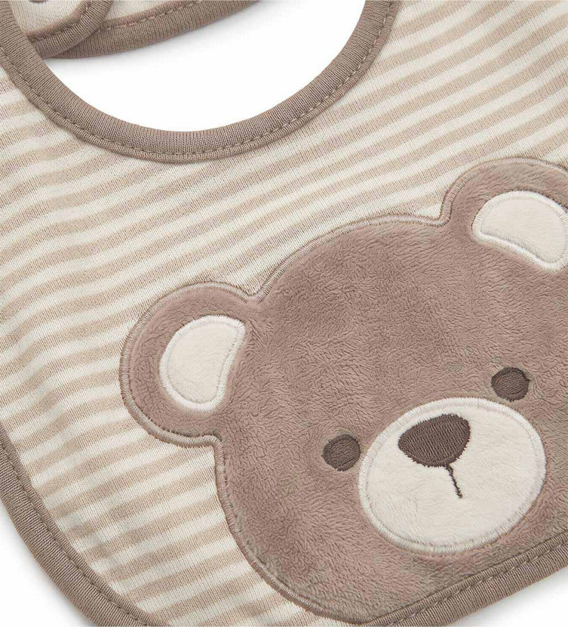 Bib with embroidery
