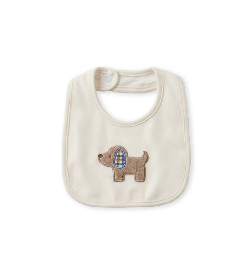 Bib with embroidery