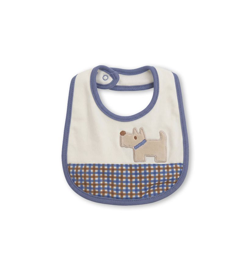 Bib with embroidery