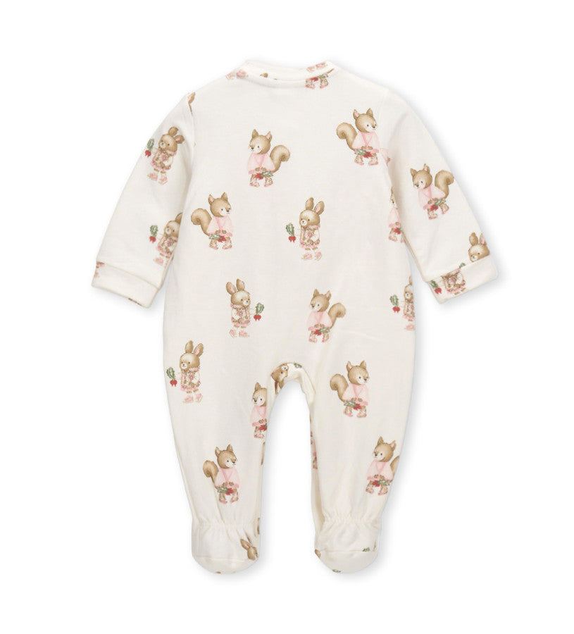 Allover print romper