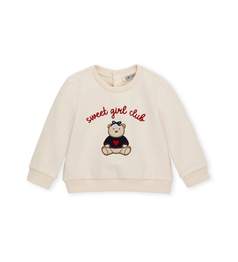 Sweatshirt with embroidery