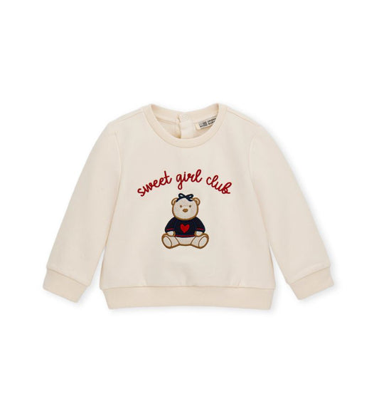 Sweatshirt with embroidery