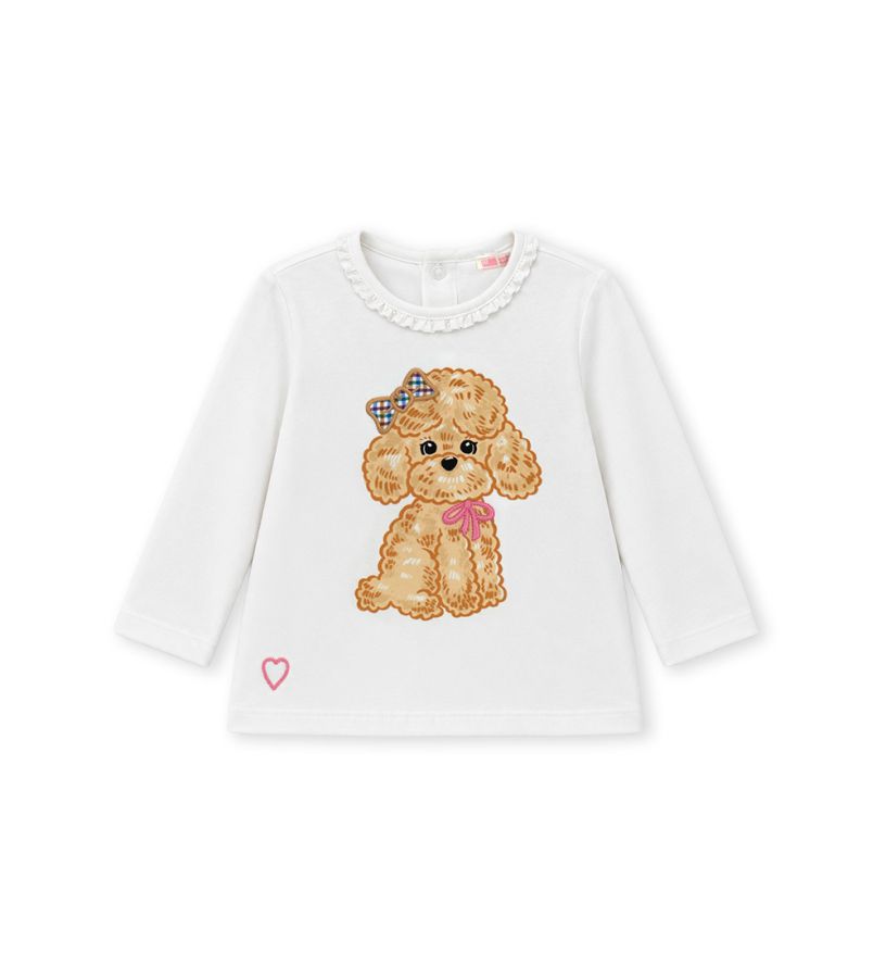 T-shirt with lace