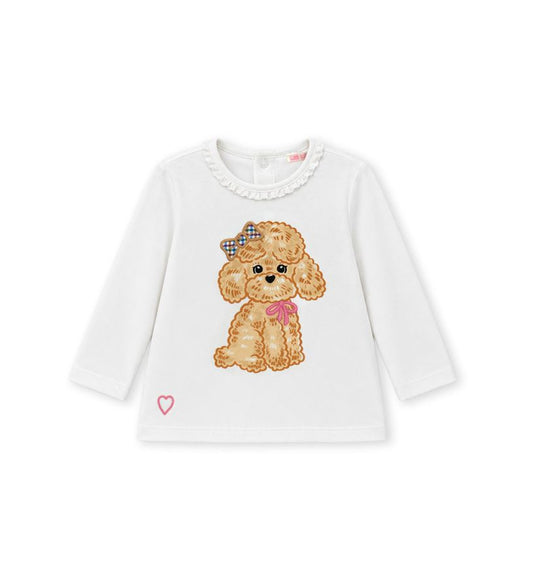 T-shirt with lace