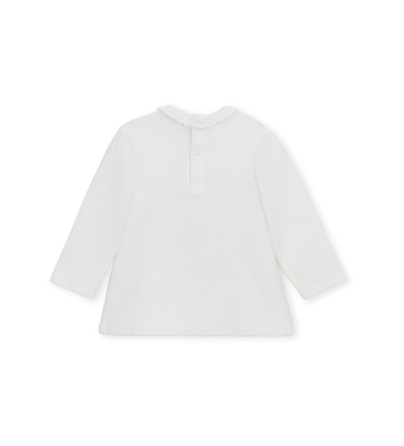 T-shirt with lace