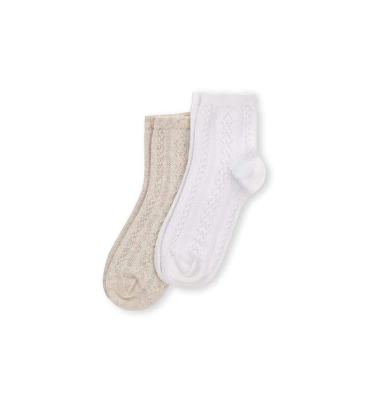 Bi-pack short socks
