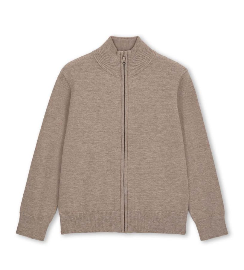 High neck pullover