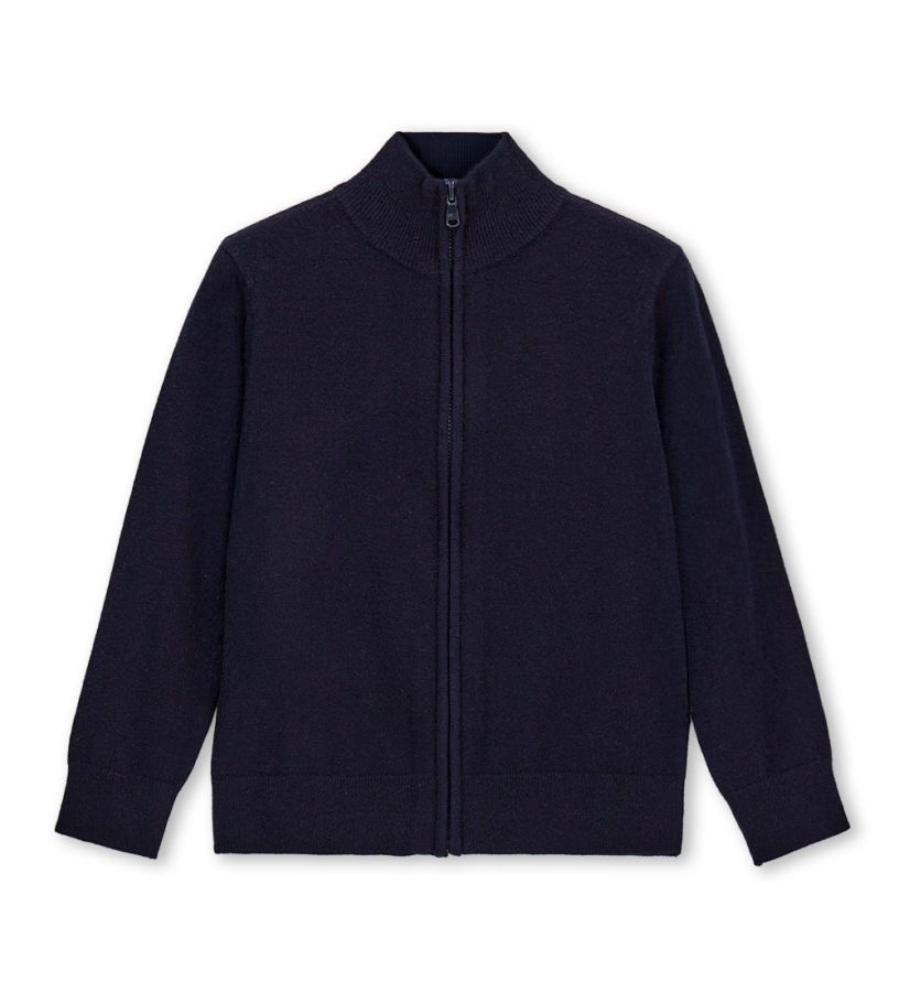 High neck pullover