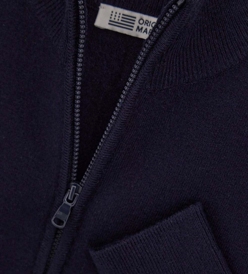 High neck pullover
