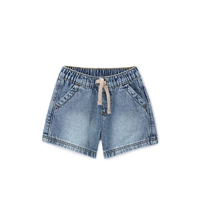Bermuda shorts in denim