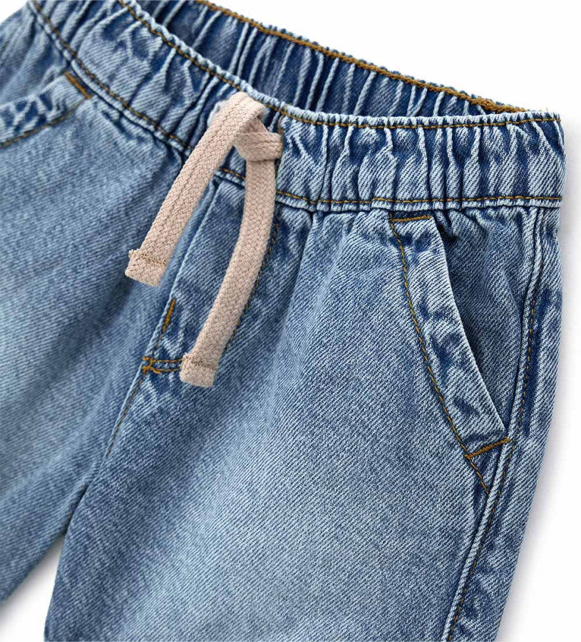 Bermuda shorts in denim
