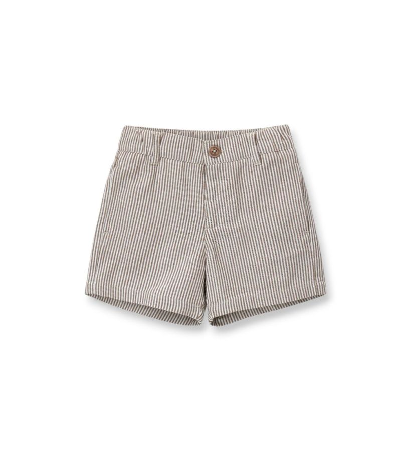Shuttle-weave bermuda