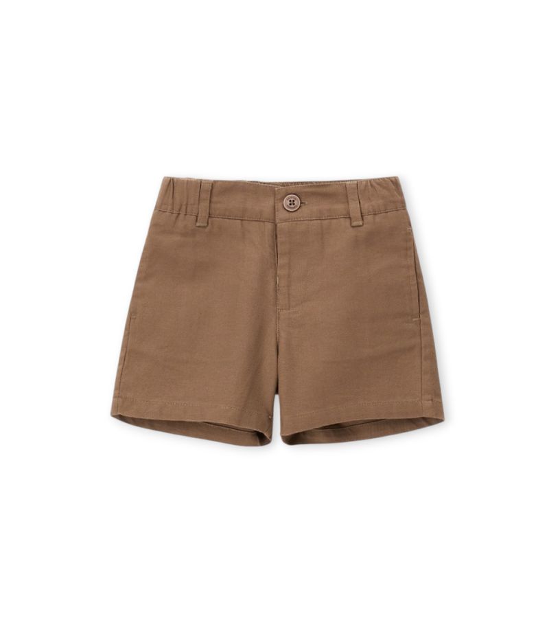 Shuttle-weave bermuda