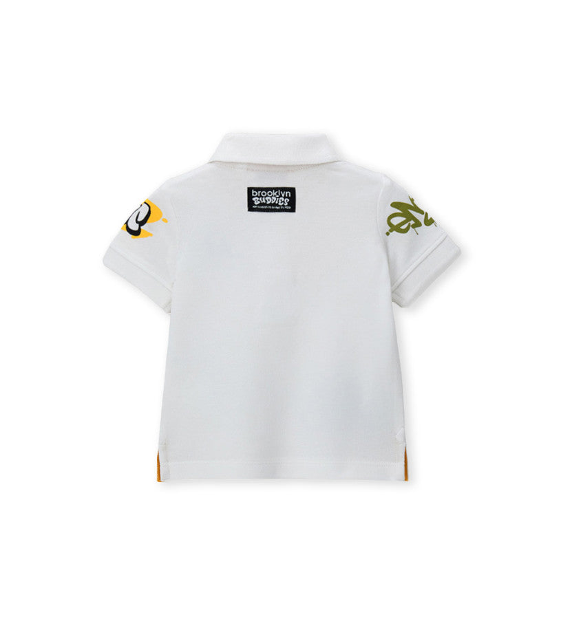 Short-sleeved polo shirt