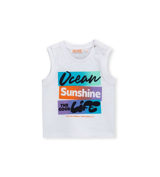 Sleeveless t-shirt