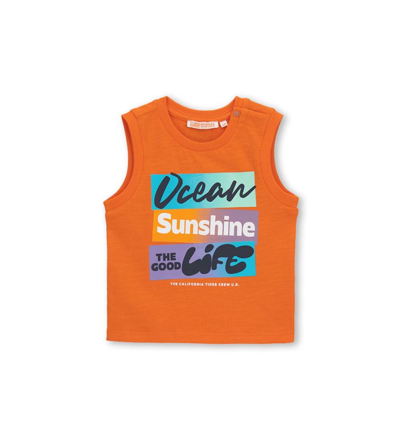 Sleeveless t-shirt