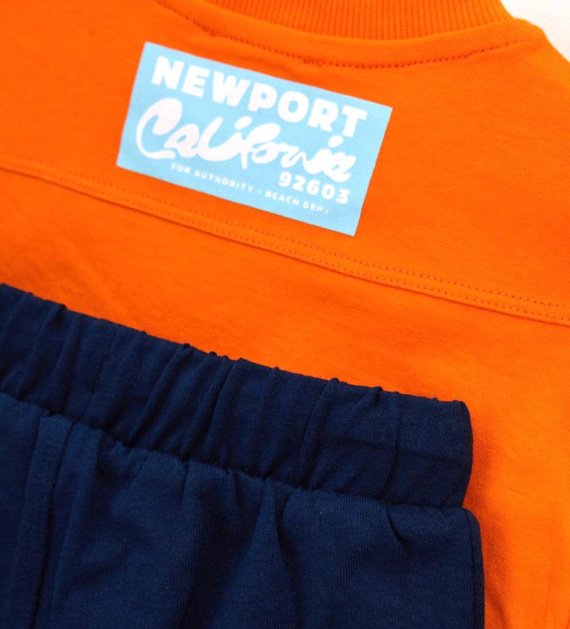 T-shirt and bermuda shorts set