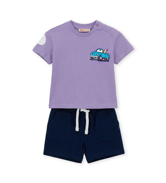 T-shirt and bermuda shorts set