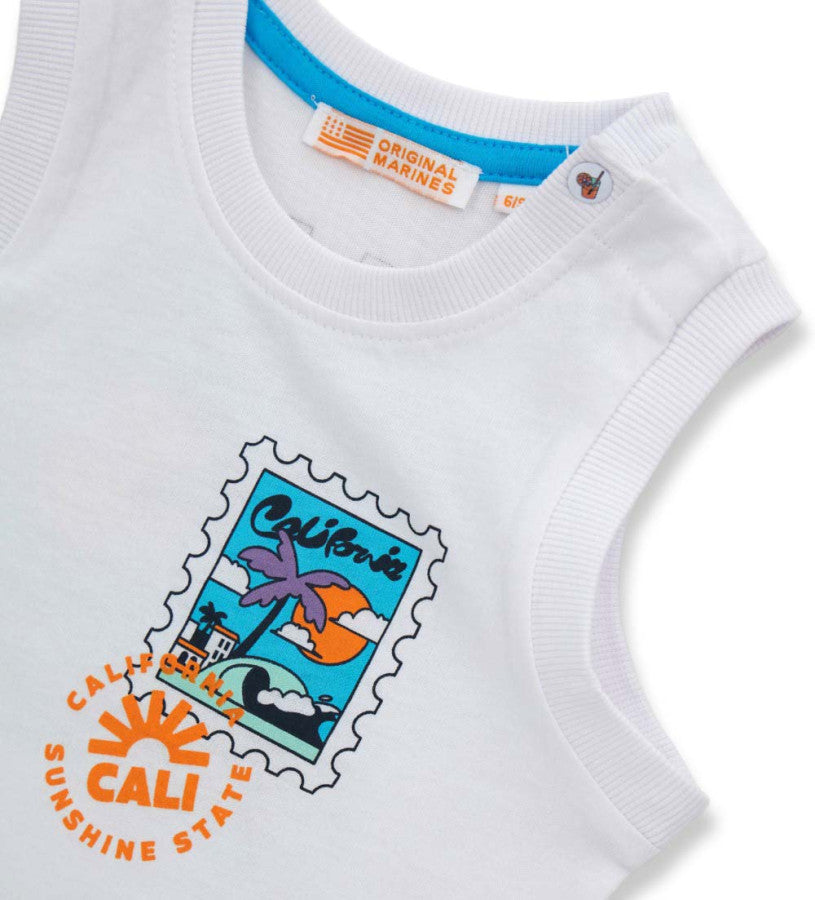 T-shirt and bermuda shorts set