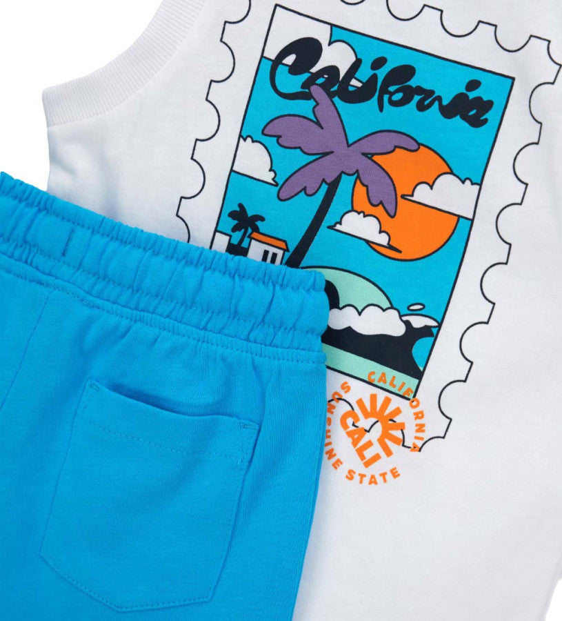 T-shirt and bermuda shorts set