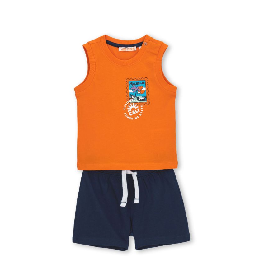 T-shirt and bermuda shorts set