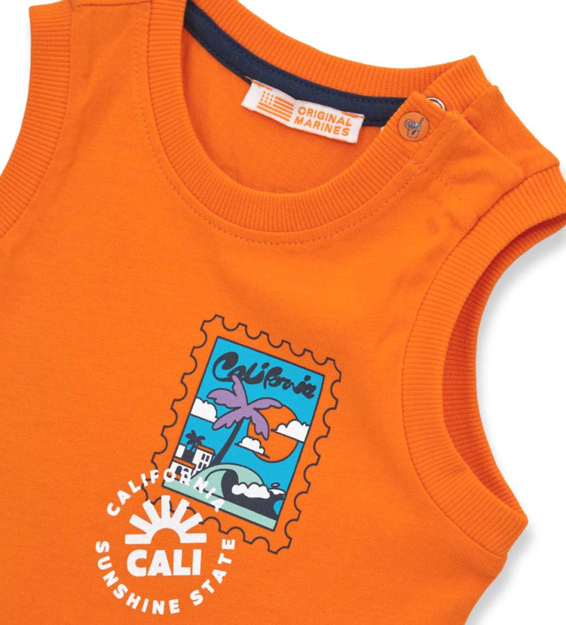 T-shirt and bermuda shorts set