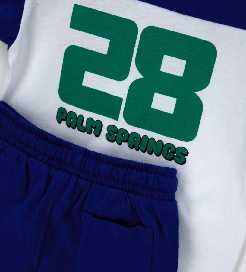 T-shirt and bermuda shorts set