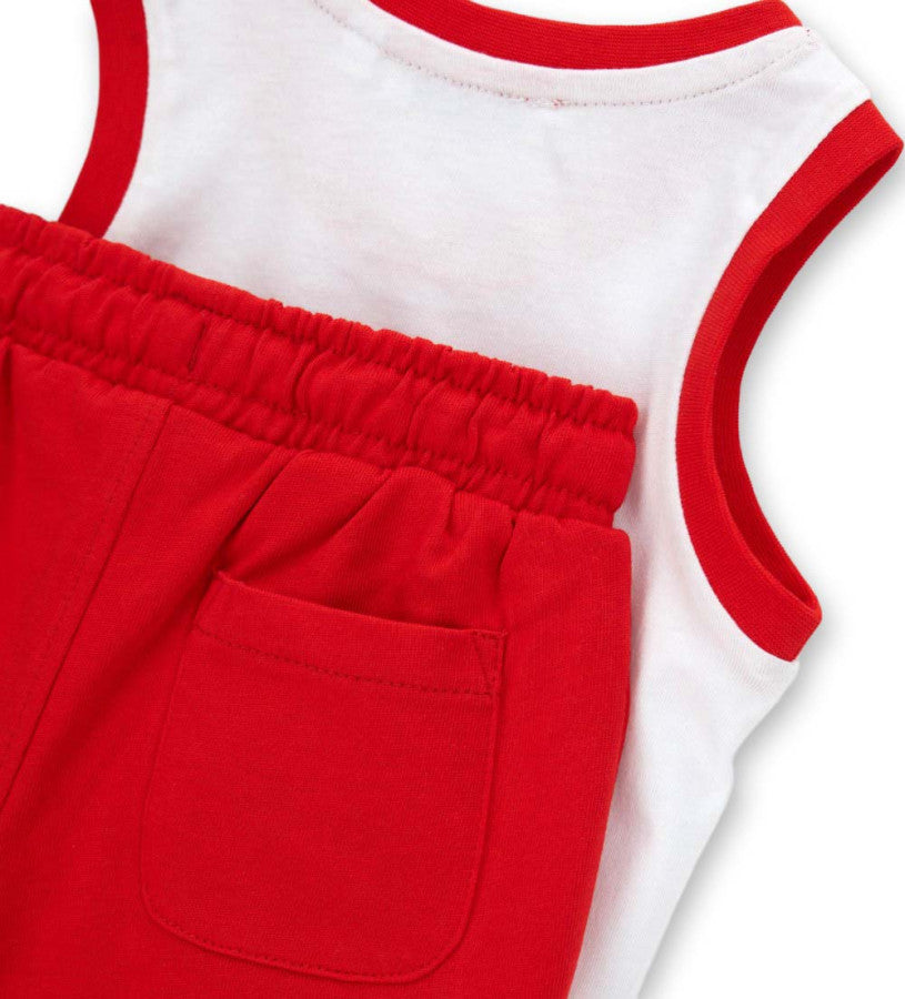 Tank top and bermuda shorts set