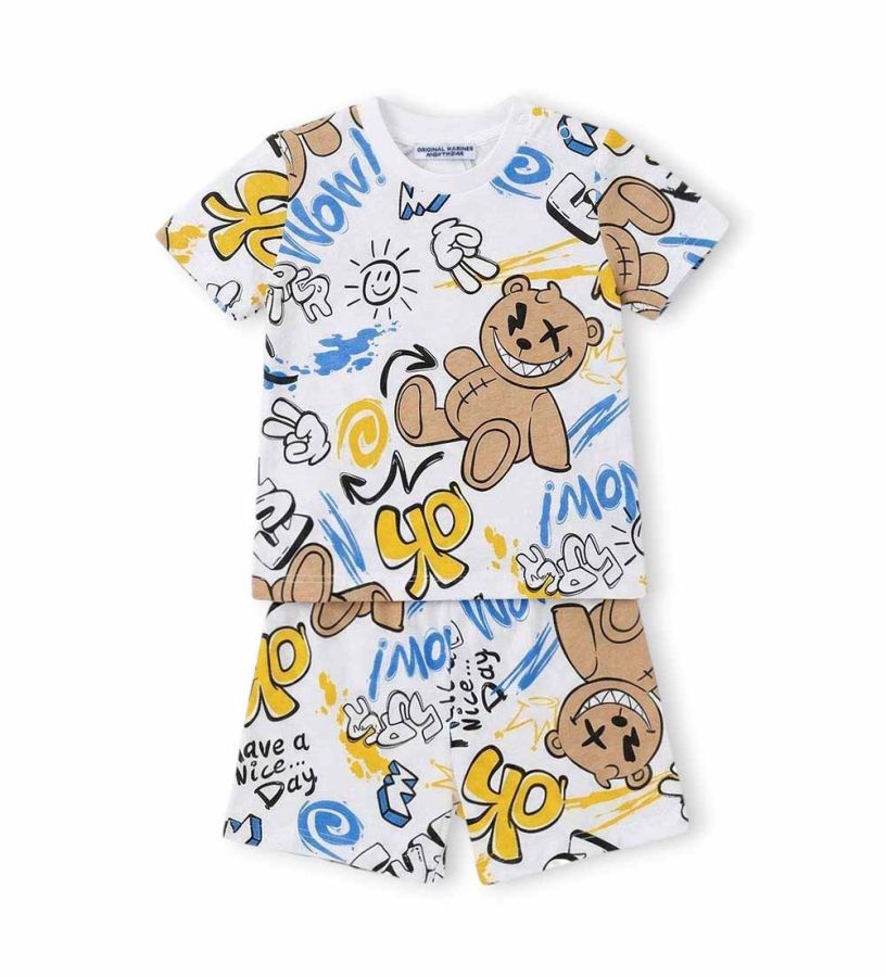 Short cotton pajamas