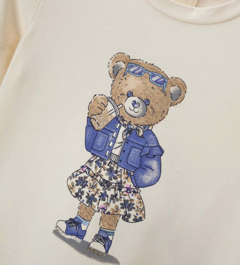 T-shirt with teddy bear