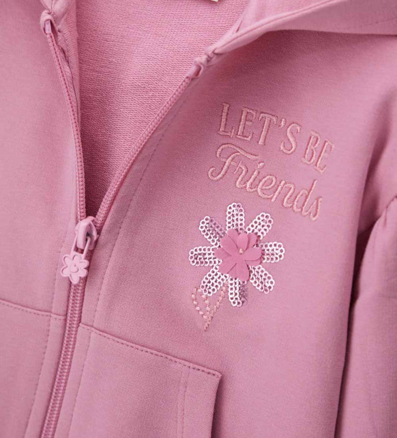Sweatshirt with embroidery