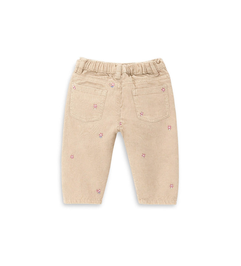 Floral trousers