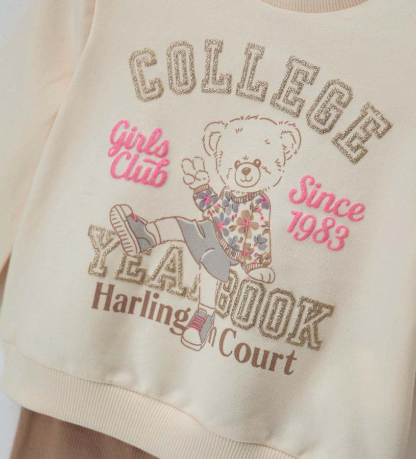 Sweatshirt and leggings set