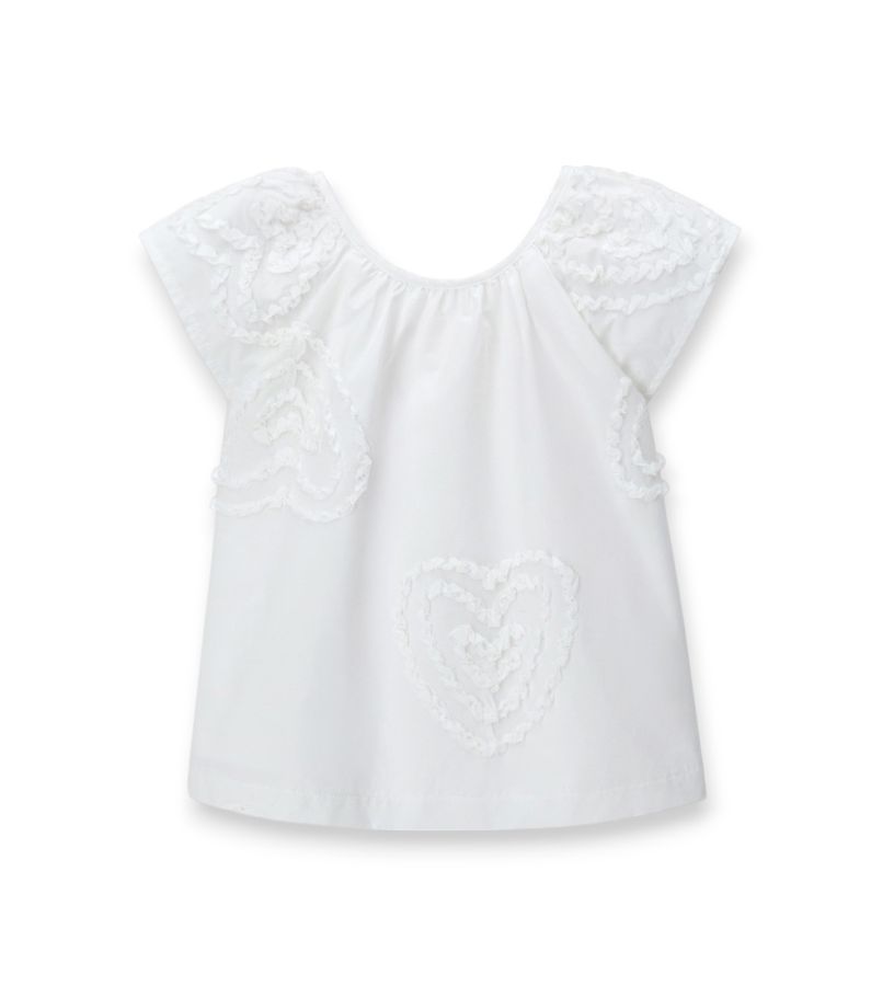 Dress with ruffles