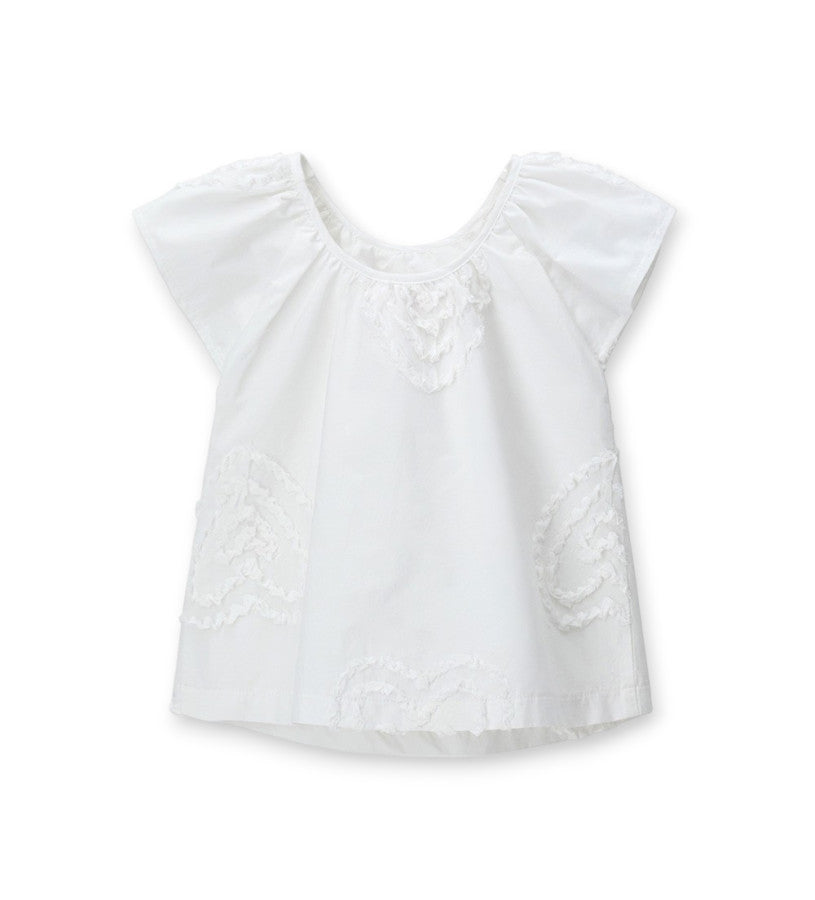 Dress with ruffles