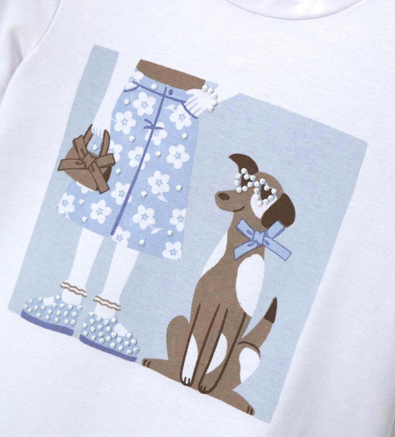 t-shirt with glitter