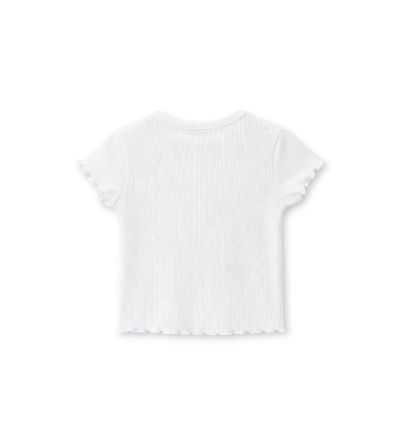 Ribbed t-shirt