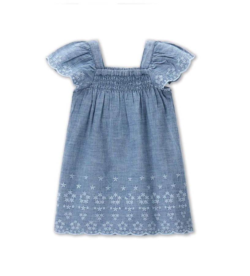 Dress with embroidery