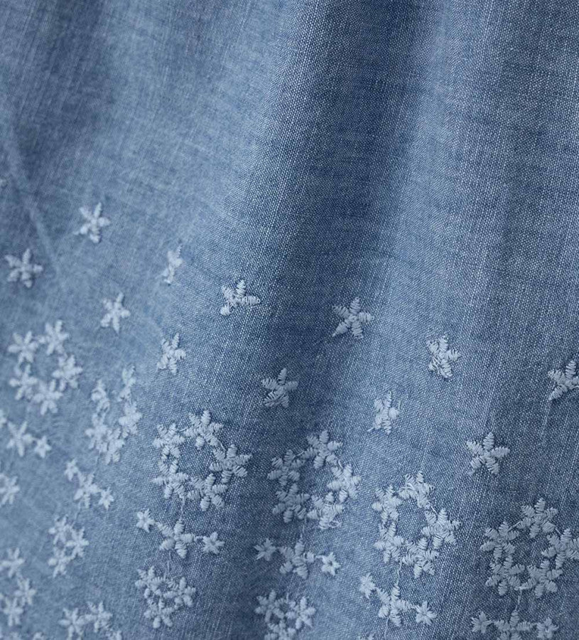 Dress with embroidery