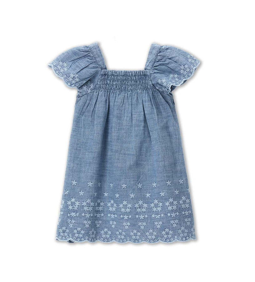 Dress with embroidery