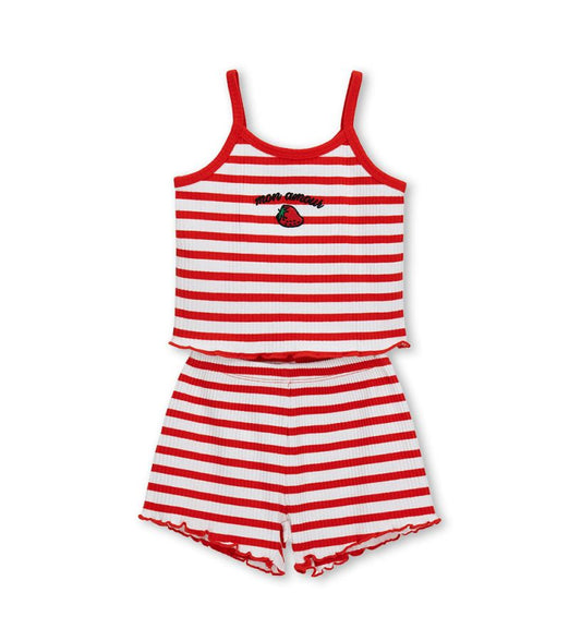 Tank top and Bermuda shorts set