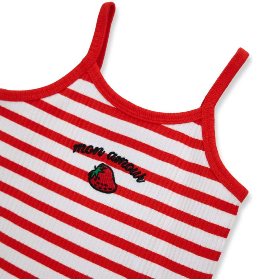 Tank top and Bermuda shorts set