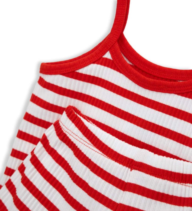 Tank top and Bermuda shorts set