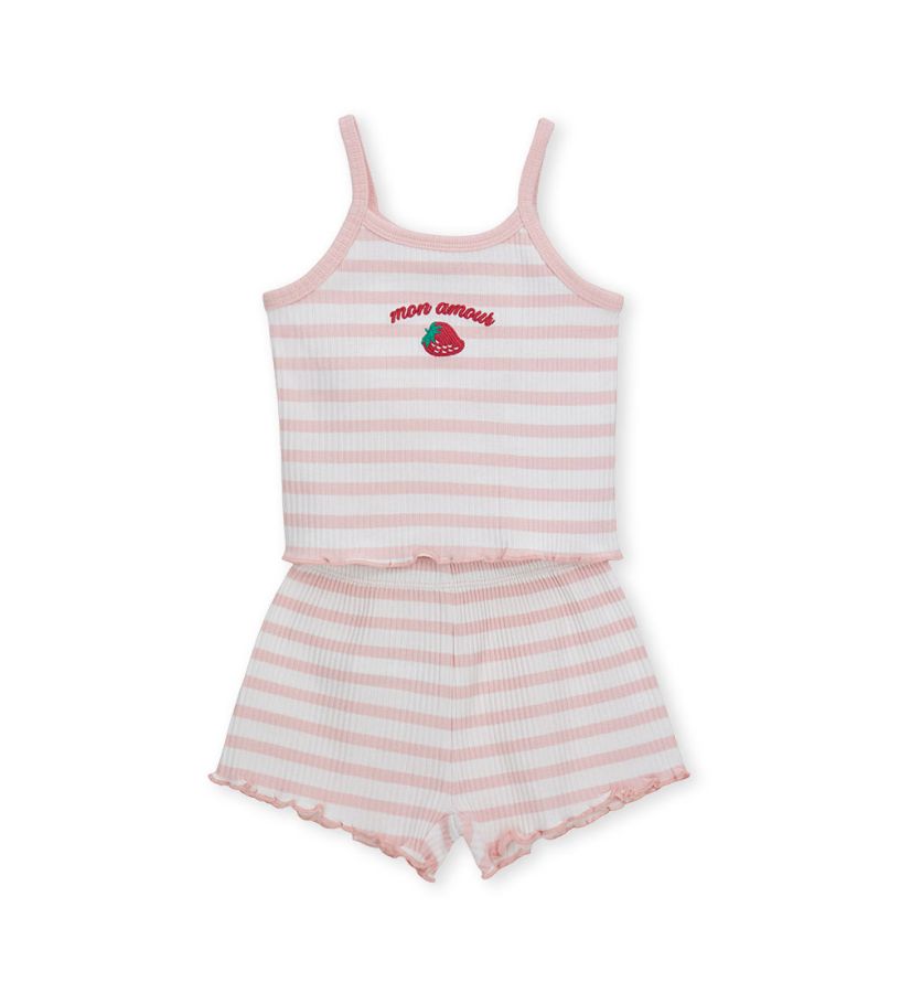 Tank top and Bermuda shorts set