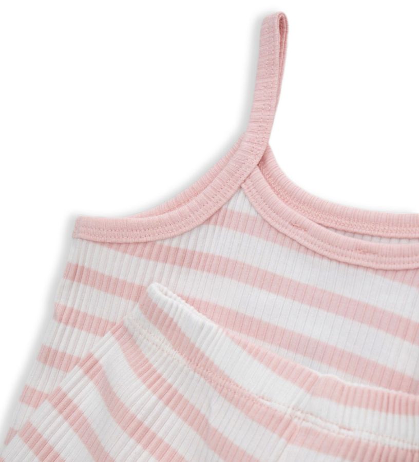Tank top and Bermuda shorts set
