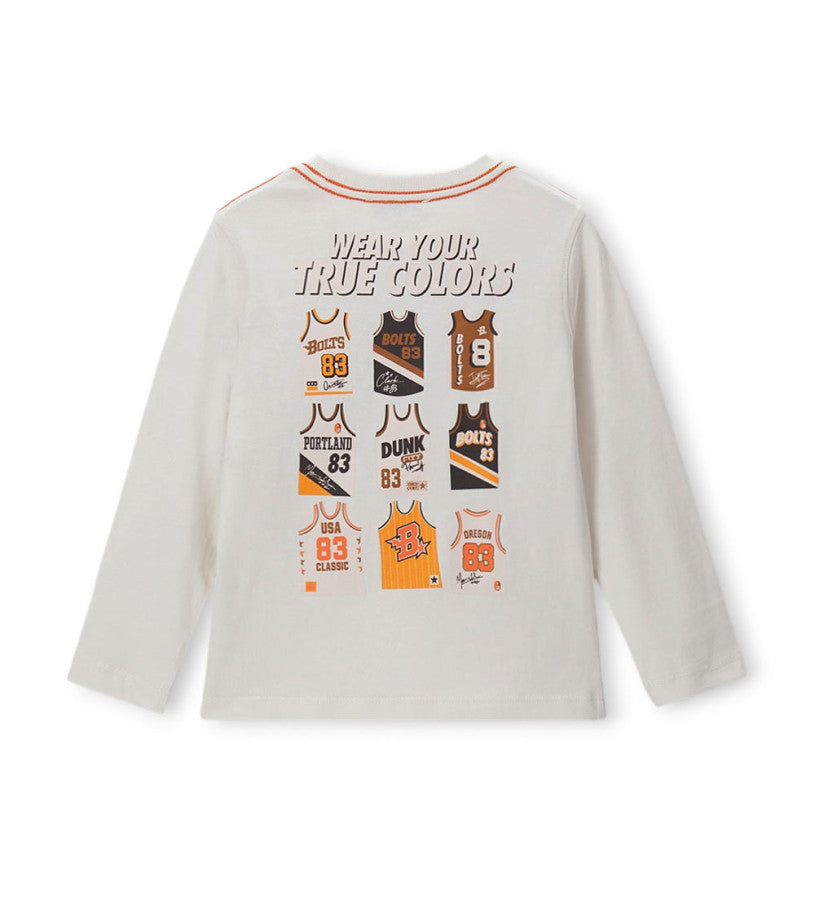 T-shirt with prints